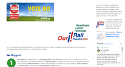 Desktop Screenshot of ourrail.org